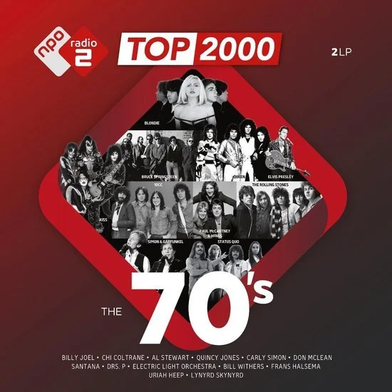 Various Artists - Top 2000 - The 70's (2 LP) (Coloured Vinyl) Levellen