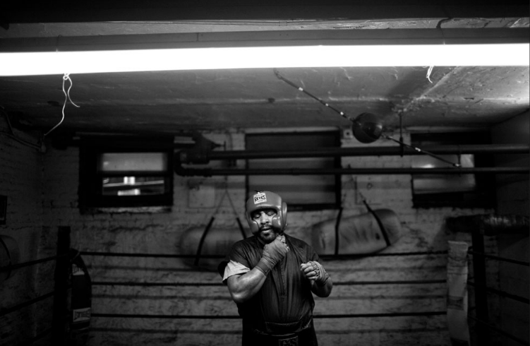 A lobby attendant on the Upper West Side, Mr. Vega, 52, retired from boxing in 1986 but still earns extra money sparring. Link