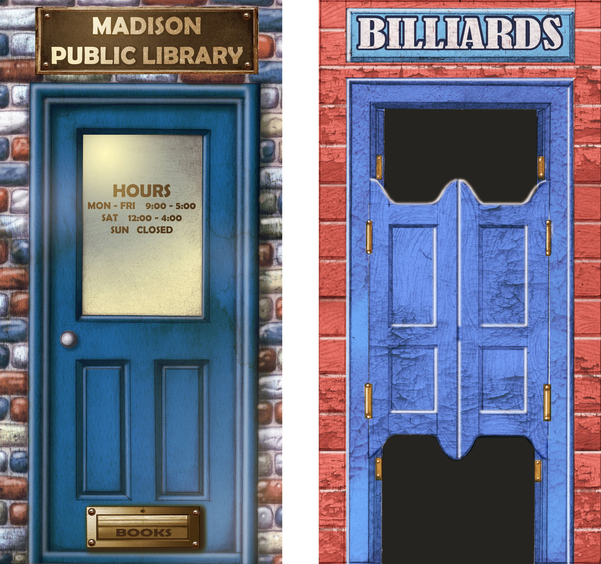 Music Man - The Library and the Pool Hall