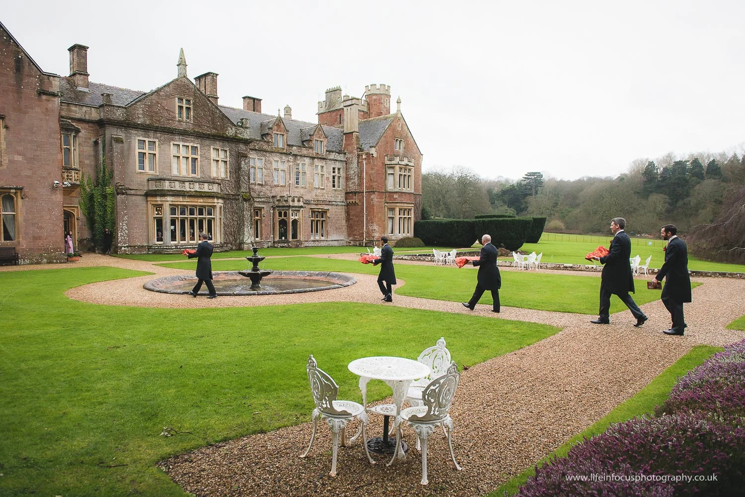st audries park wedding venue vietnamese gift procession