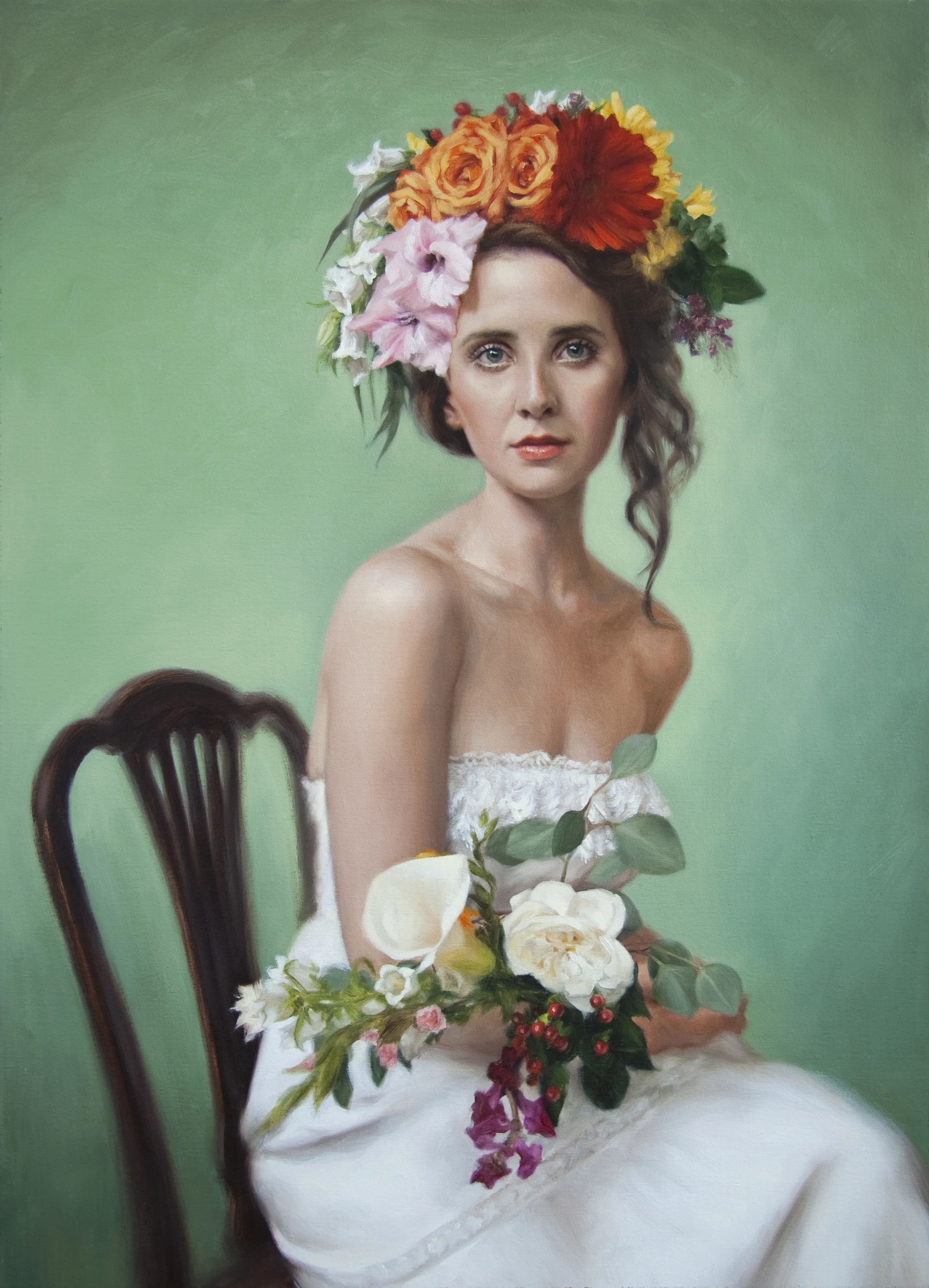 Flora 29" x 21" Oil on Linen SOLD