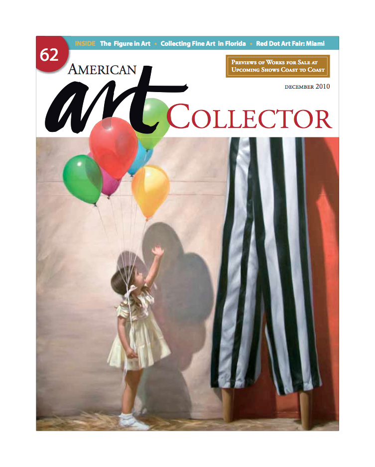  PAINTING ON&nbsp;COVER OF   American Art Collector   December 2010 