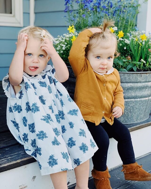 Happy 2nd Birthday to #oliviajuniper &lsquo;s bestie, #xodorothyjoy ! So grateful for the friendship of this spunky girl (and her mama @honeychops 😊) who are both always serenading us with their beautiful voices! It&rsquo;s crazy to look back at the