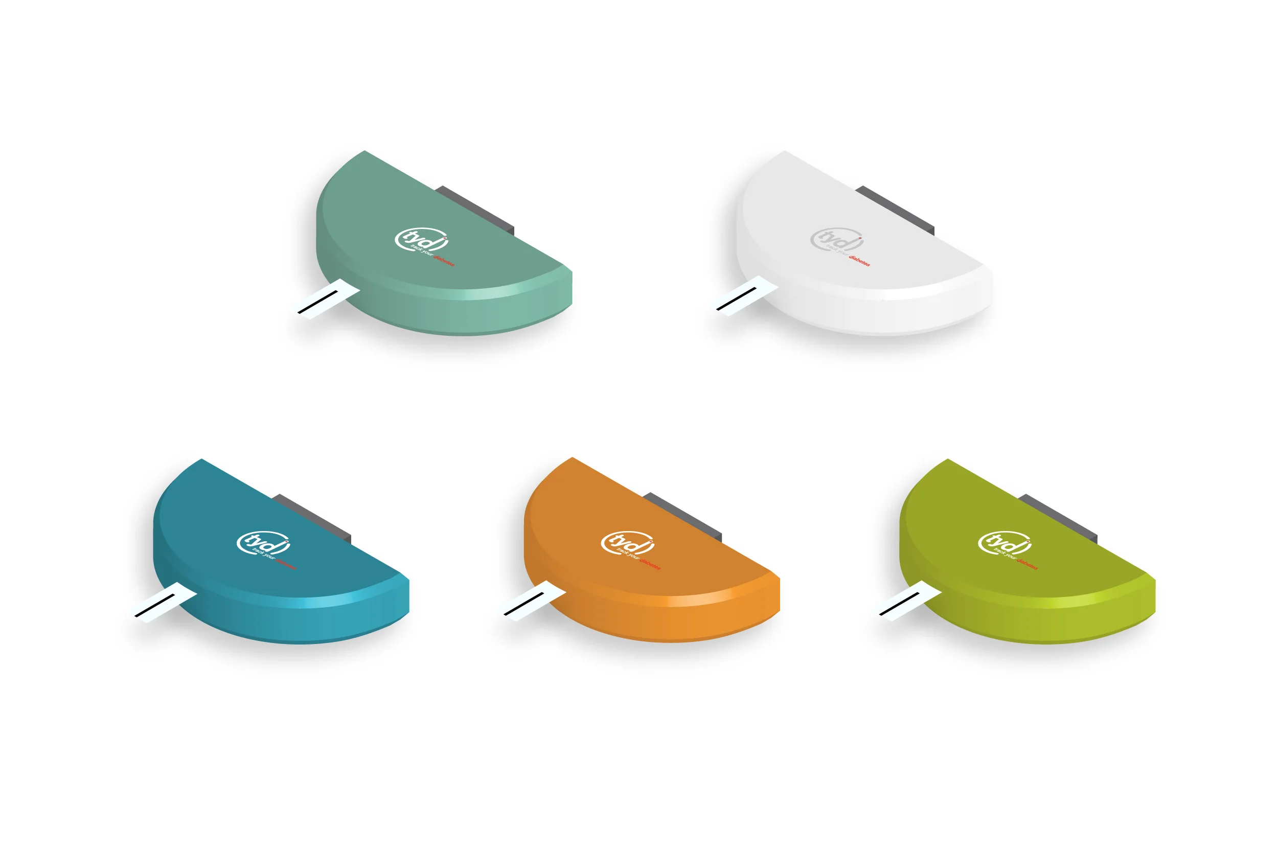 TYD glucose meters and color variations 