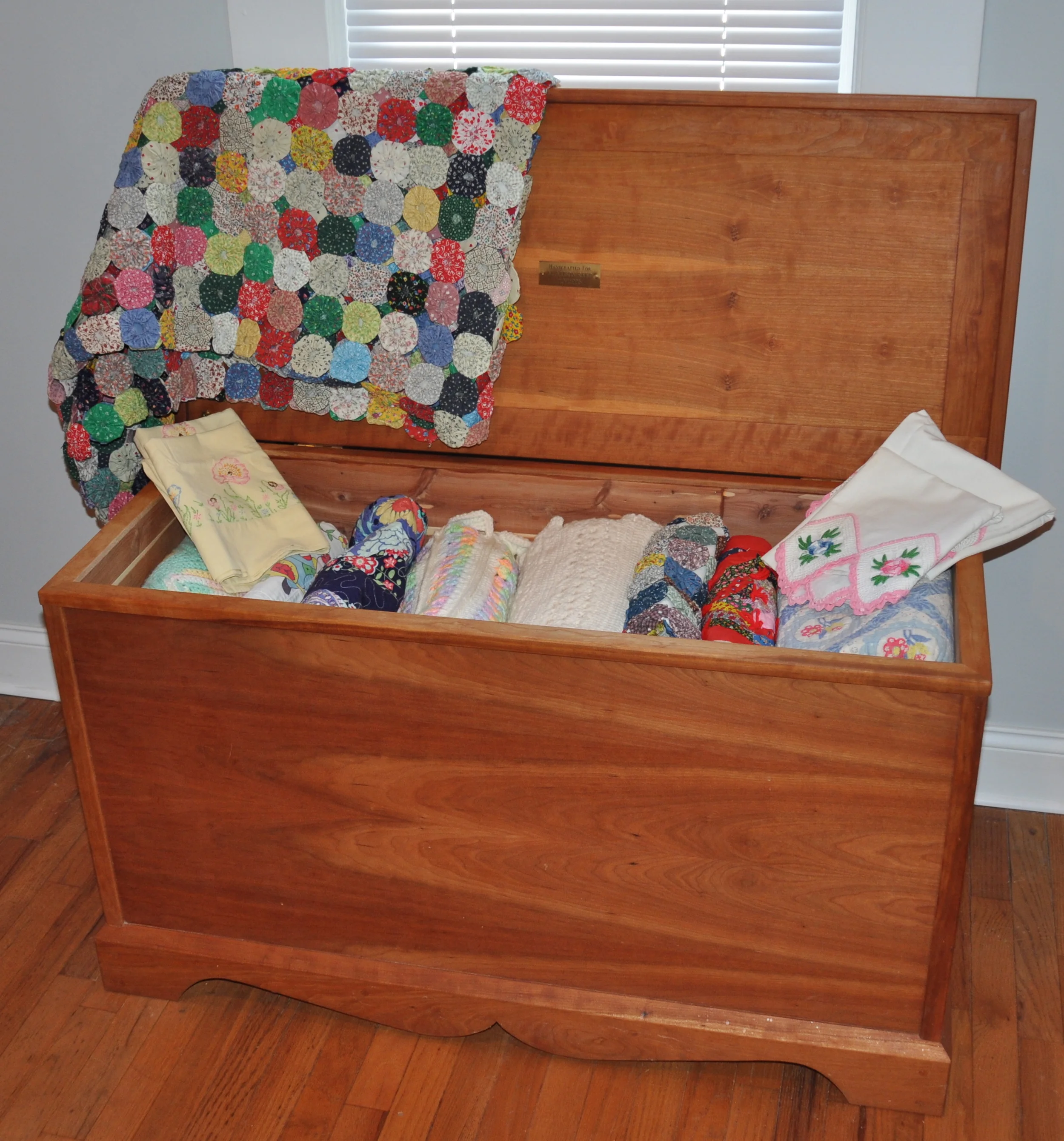    Hope Chest Solid cherry; cedar lined  Willard K Reed, Jr. M. Jason Knapp   