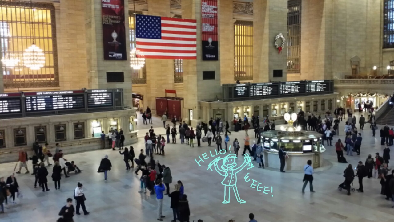 Grand Central station!