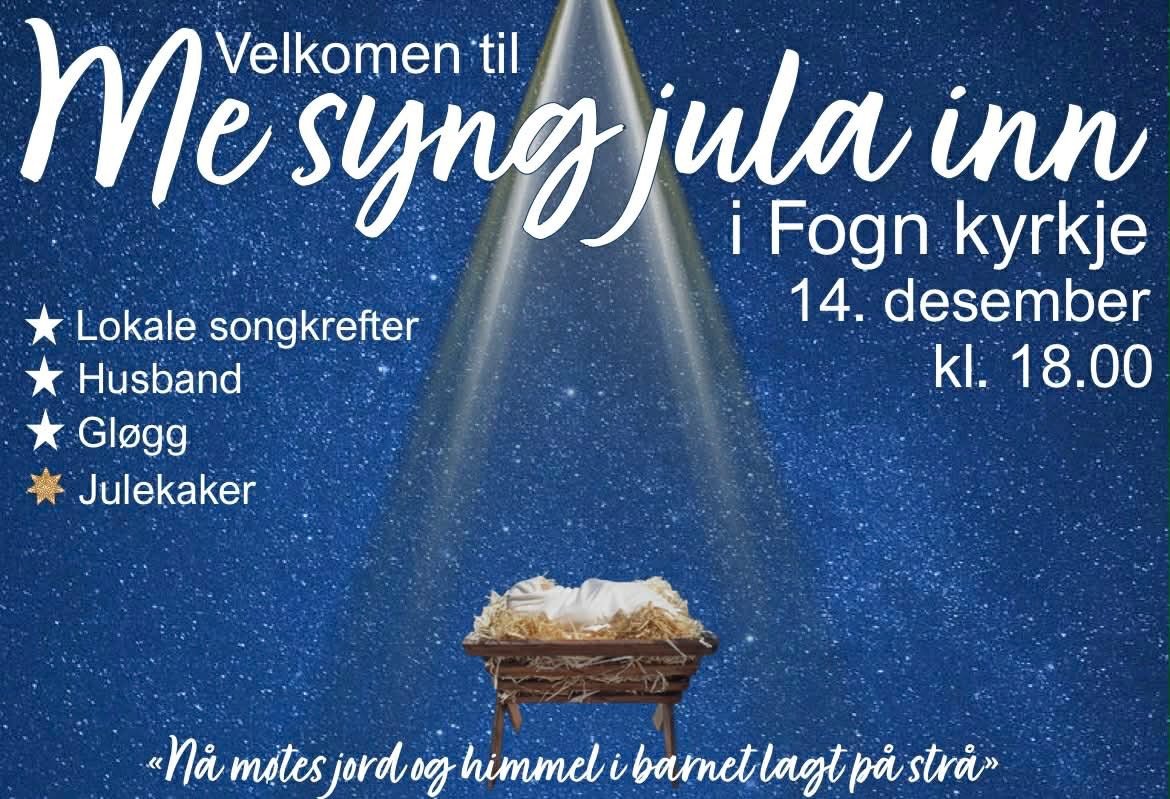 Snart tid for å synge jula inn!