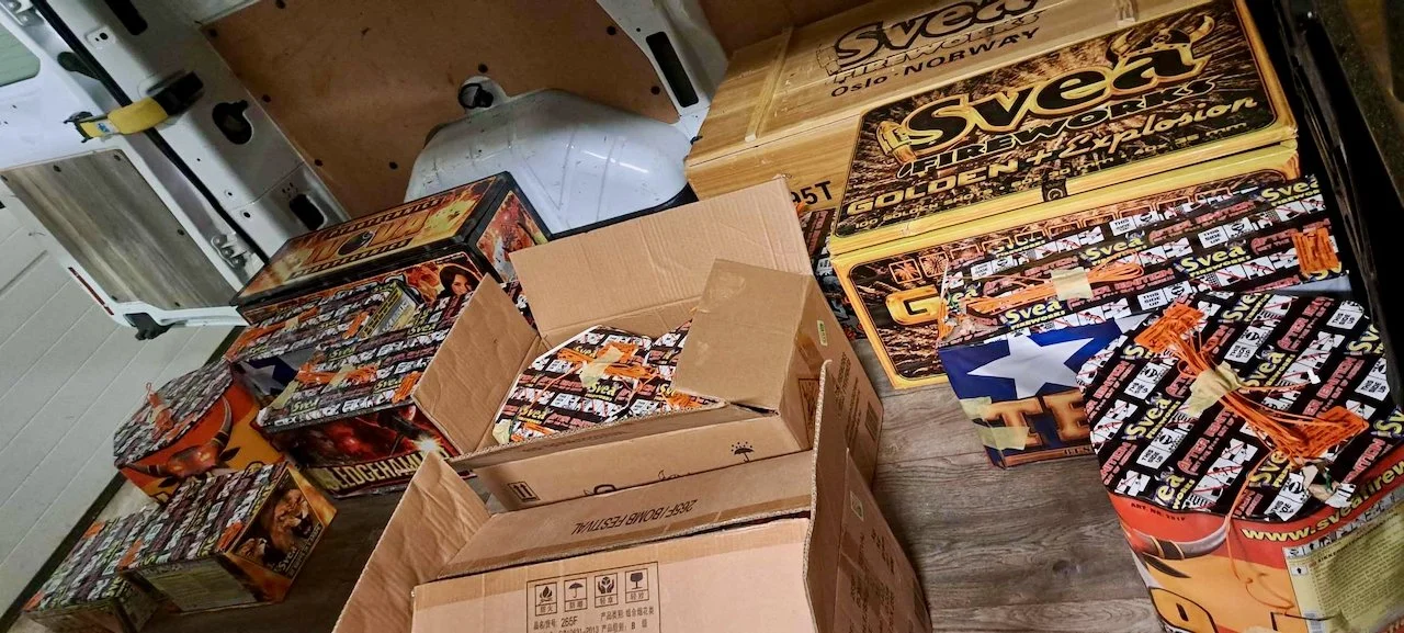 Utdeling av stjerneskudd før første oppskyting