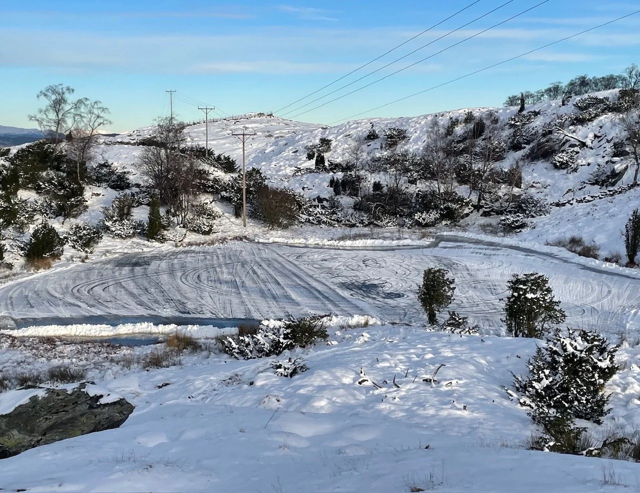 Oppdatert: Isen er måka for snø :)