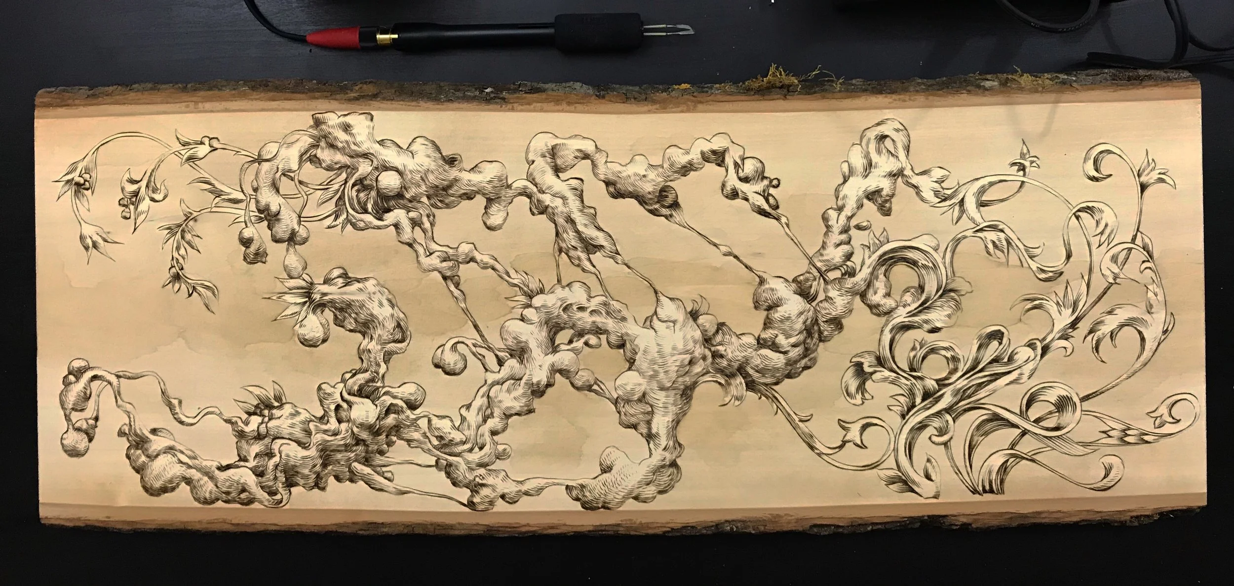 Pyrography and Coffee