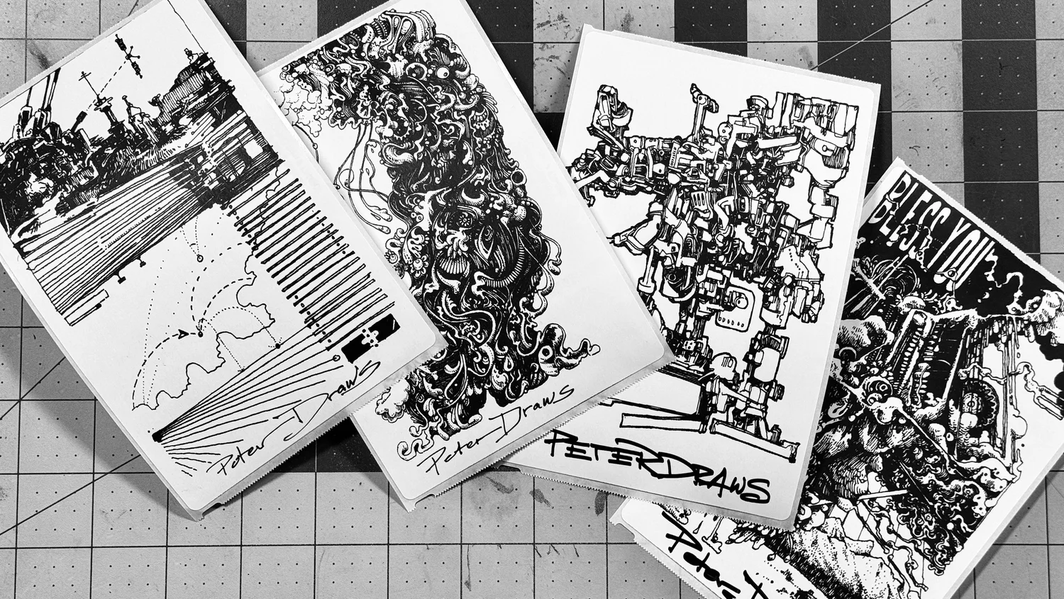 Peter Loewy　Drawings　限定500部 Peter Draws - Peter Draws added a new photo.