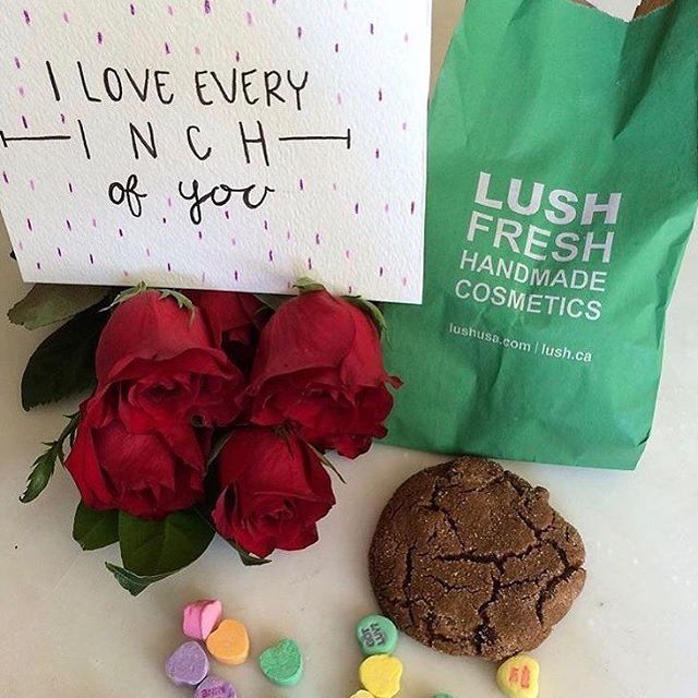 GIVEAWAY! You could win a Valentine's Cookie Box! Fresh cookies, a Lush product, a rose, some Valentine's candies, a handmade card, and a romantic playlist! @ your hunny and your friends for a chance to win. Each tag gets an entry, add it to your sto