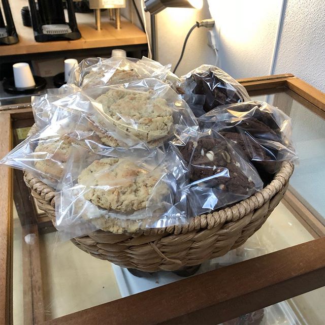 Oatmeal cream pies &amp; Dark + White chocolate Walnut Cocoa Cookies up at Atherton Market @notjustcoffee #thecookiecult #notjustcoffeeatherton