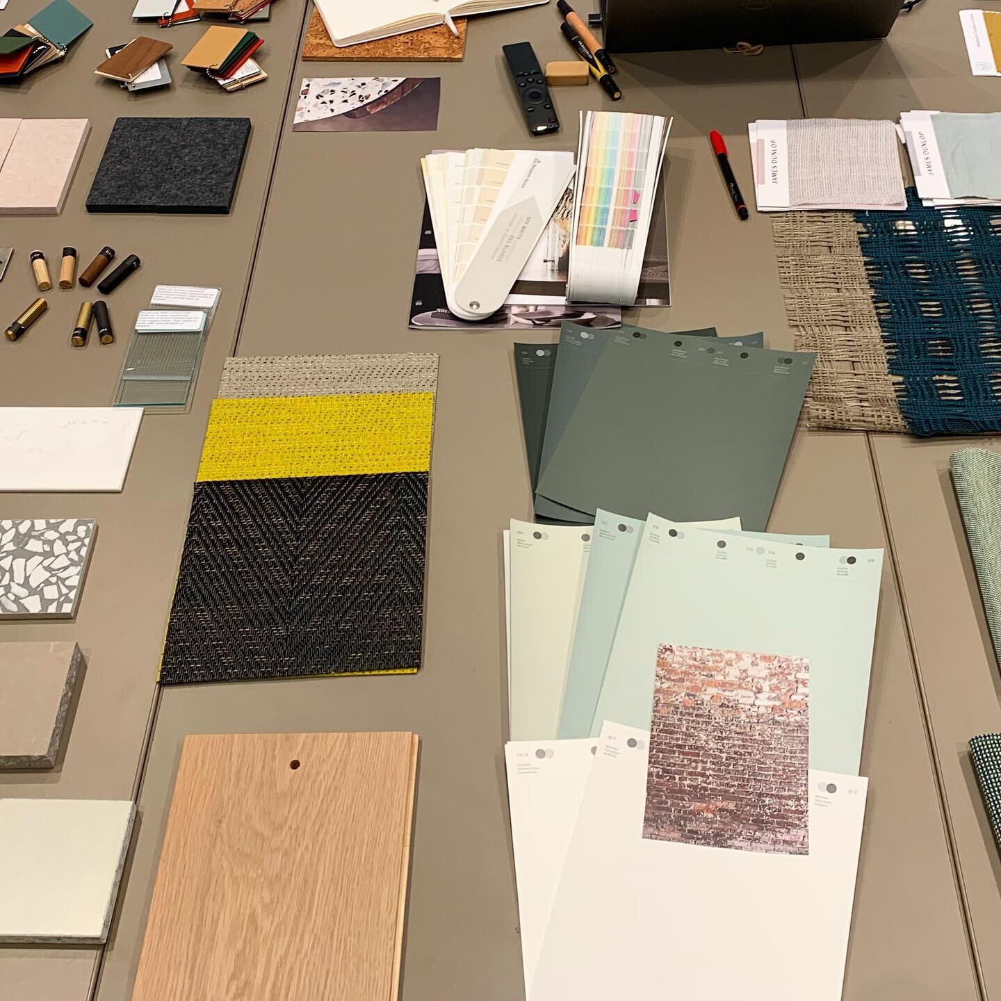 Exploring interior finishes for @riversidebaltimore with @_summitdesign &amp; @fad_architecture #interiordesign #design #designdevelopment #architecture #urbanpastoral #baltimore