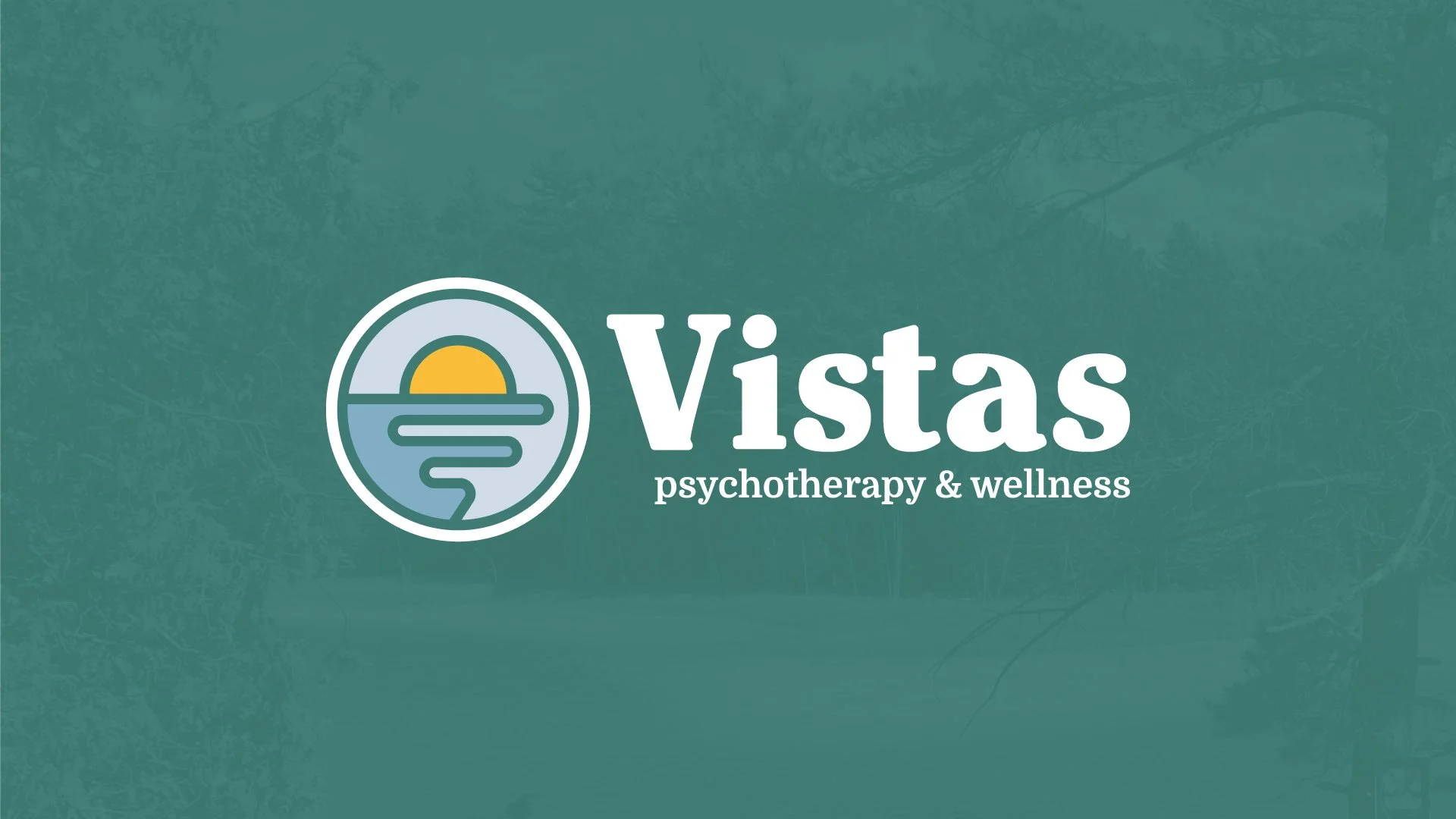  Brand identity design for  Vistas Psychotherapy &amp; Wellness , based in Toronto. Amanda Carver has been expanding her practice and wanted to establish a new brand for herself and her team to work under. As an avid outdoors person, Amanda talked a 