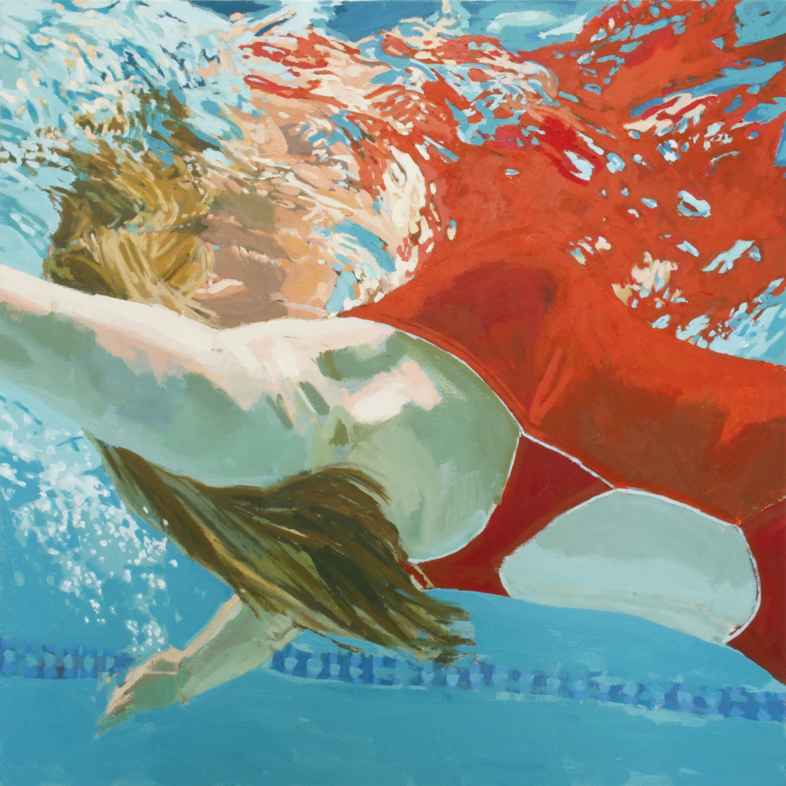  Open, 30x30", Oil on canvas  Sold    