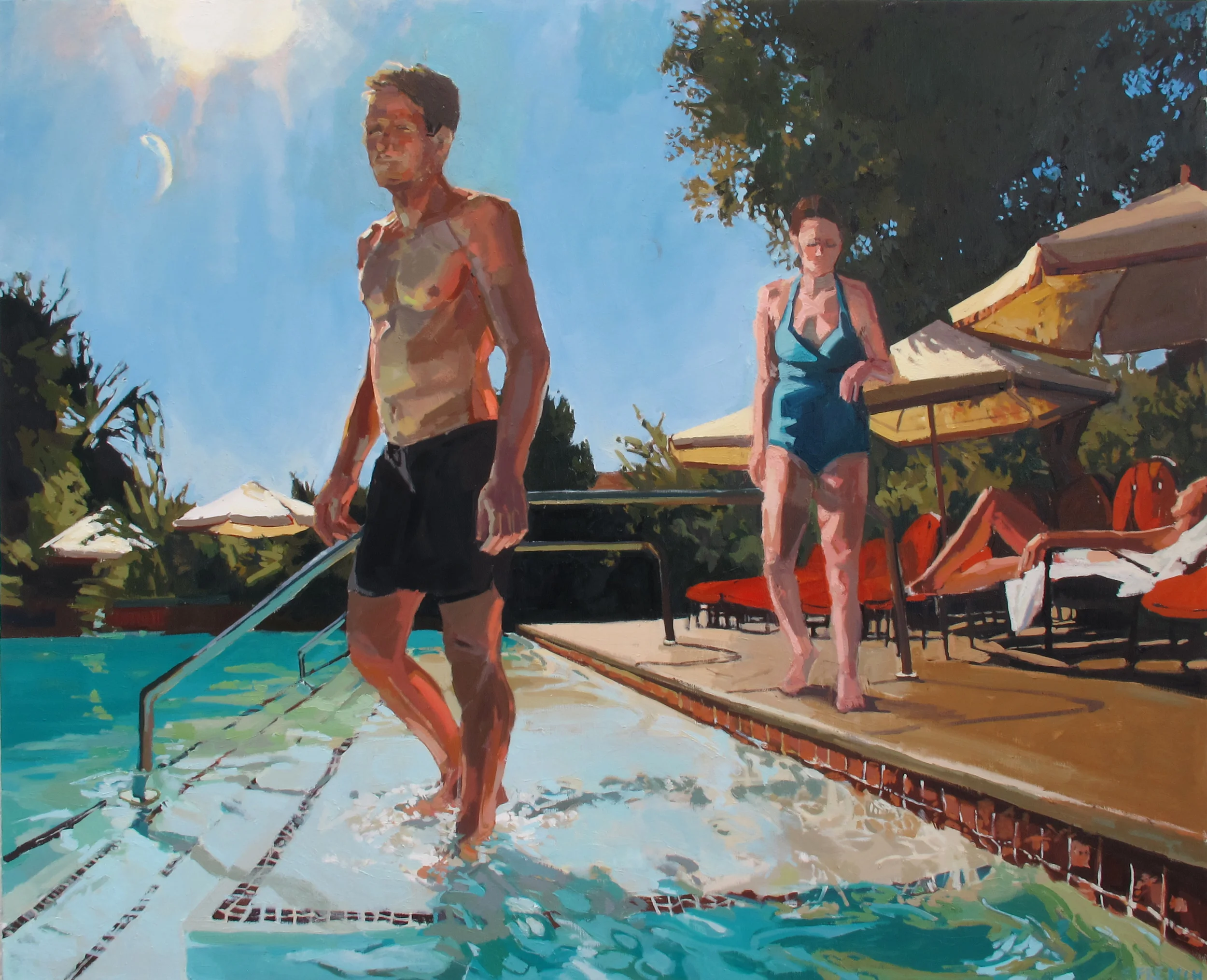  Indian Summer, 48x60", Oil on canvas  Sold    