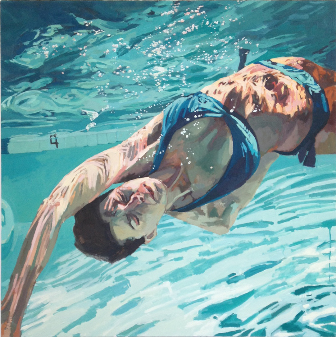  Twist; let go, 48x48", Oil on canvas  Contact for pricing/availability 
