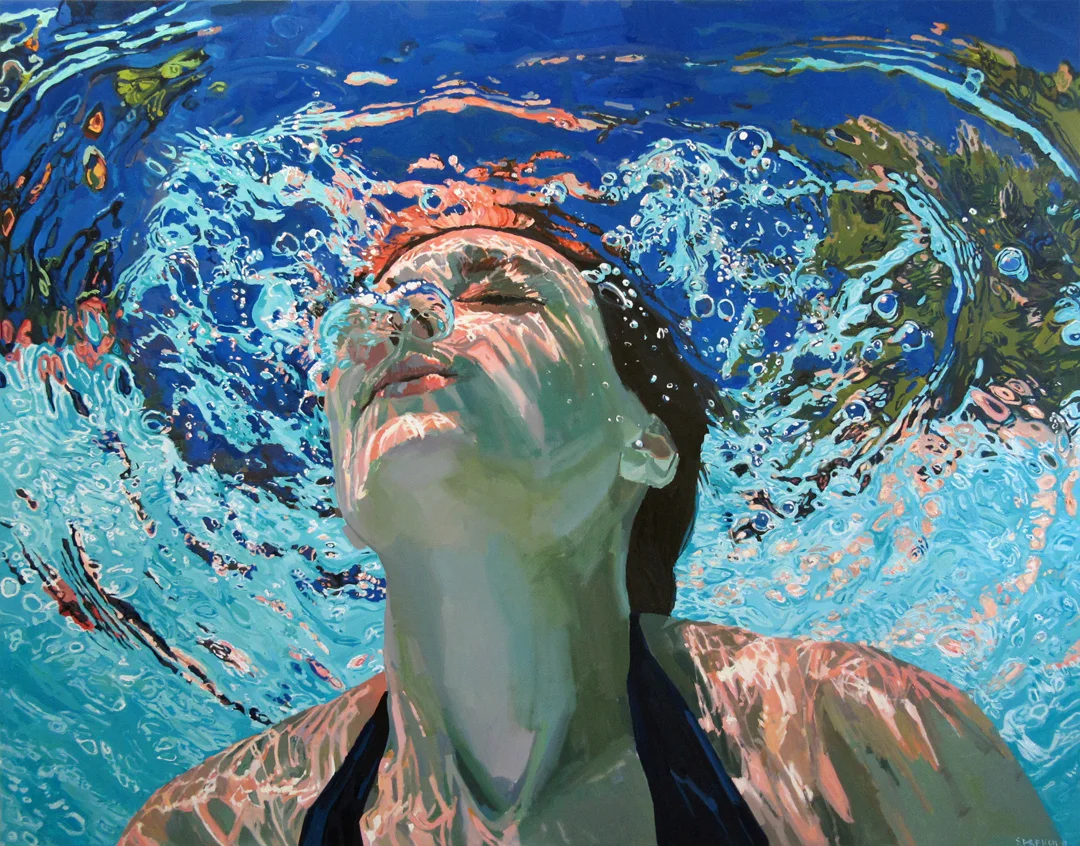 Breakthrough II, 82x104", Oil on canvas, SOLD