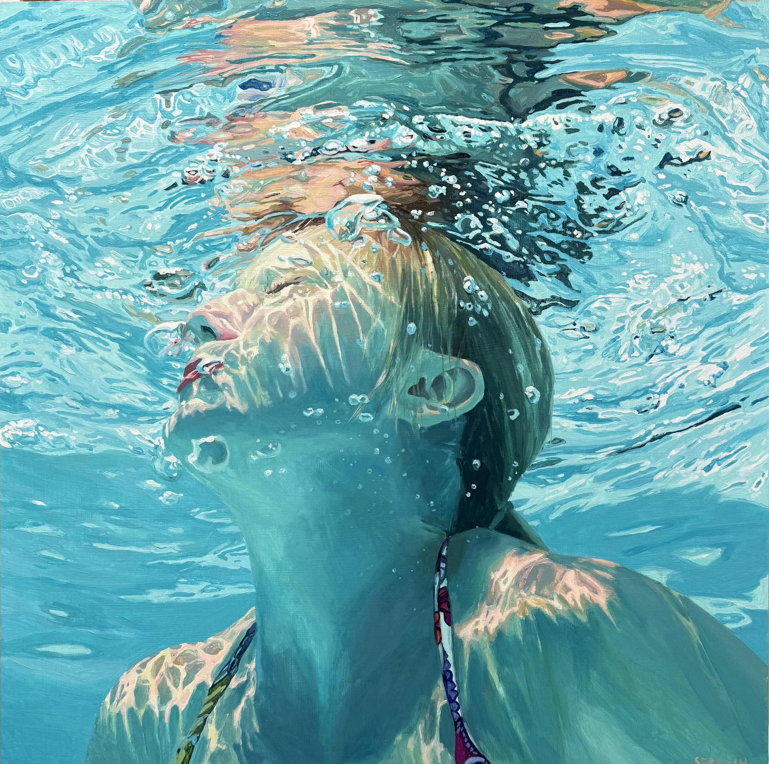 Water and light , 24x24", oil on panel, sold