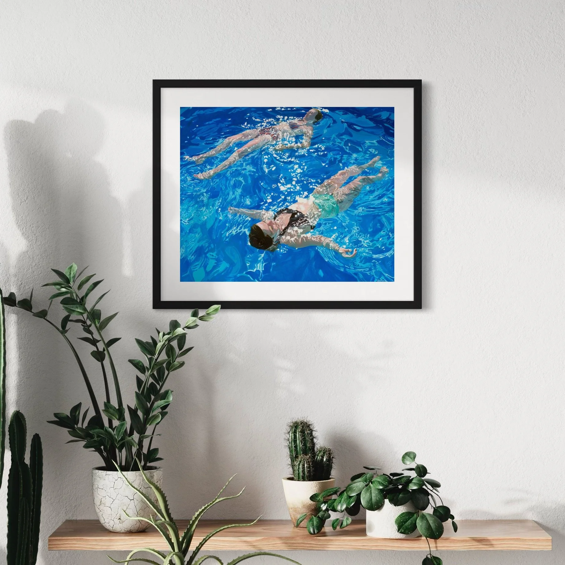 Weightless; timeless Art Print: Samantha French