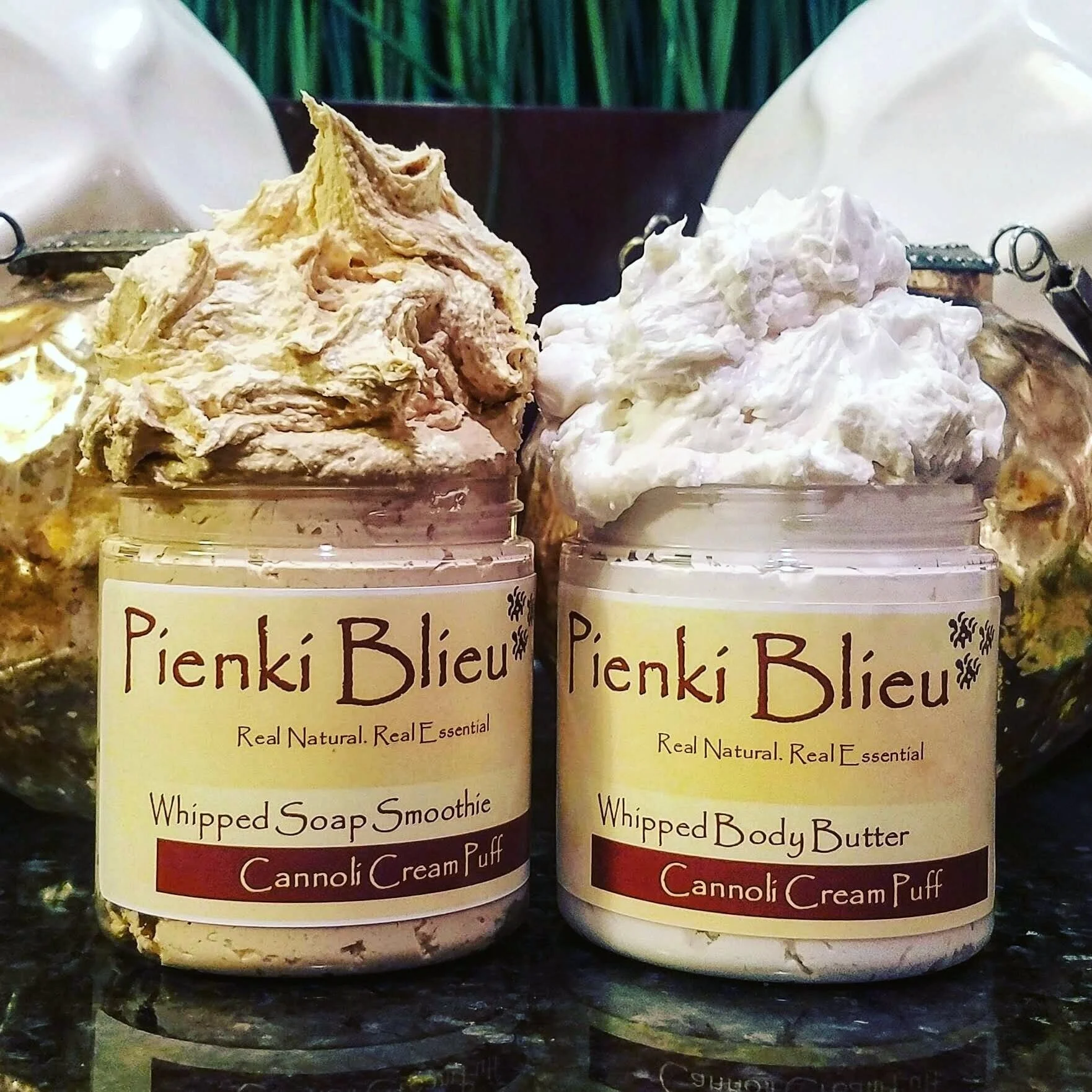 Cannoli Creme Puff Whipped Soap Smoothie and Whipped Body Butter 