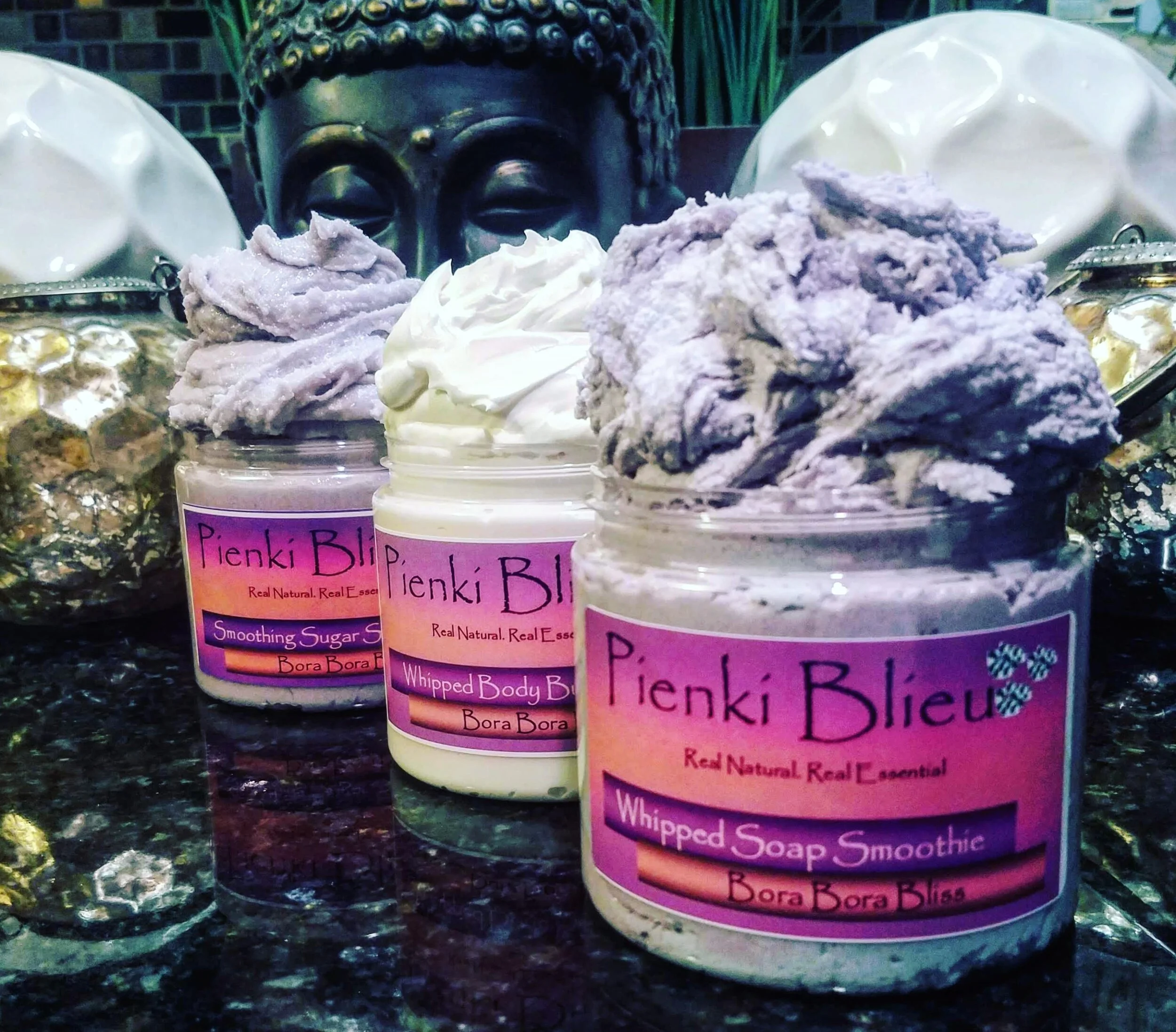 Bora Bora Bliss Whipped Soap, Whipped Body Butter,  and Sugar Scrub 