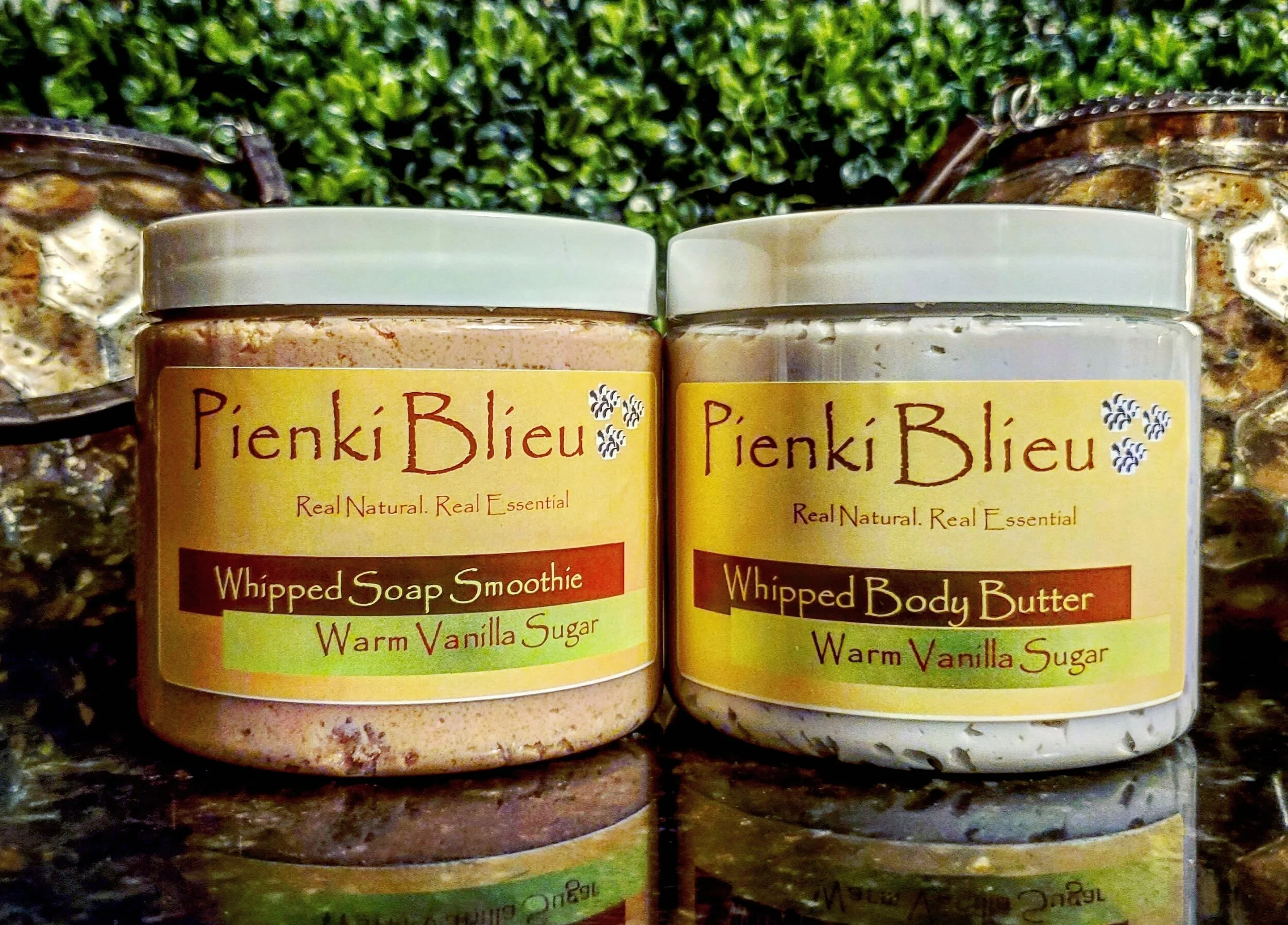 Warm Vanilla Sugar Whipped Soap Smoothie and Whipped Body Butter 