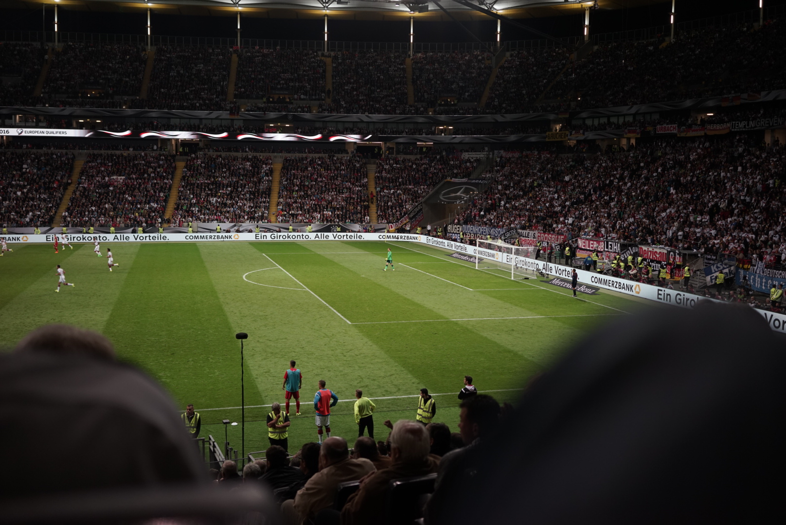 Germany vs Poland, Frankfurt 2015 // © IKARUS