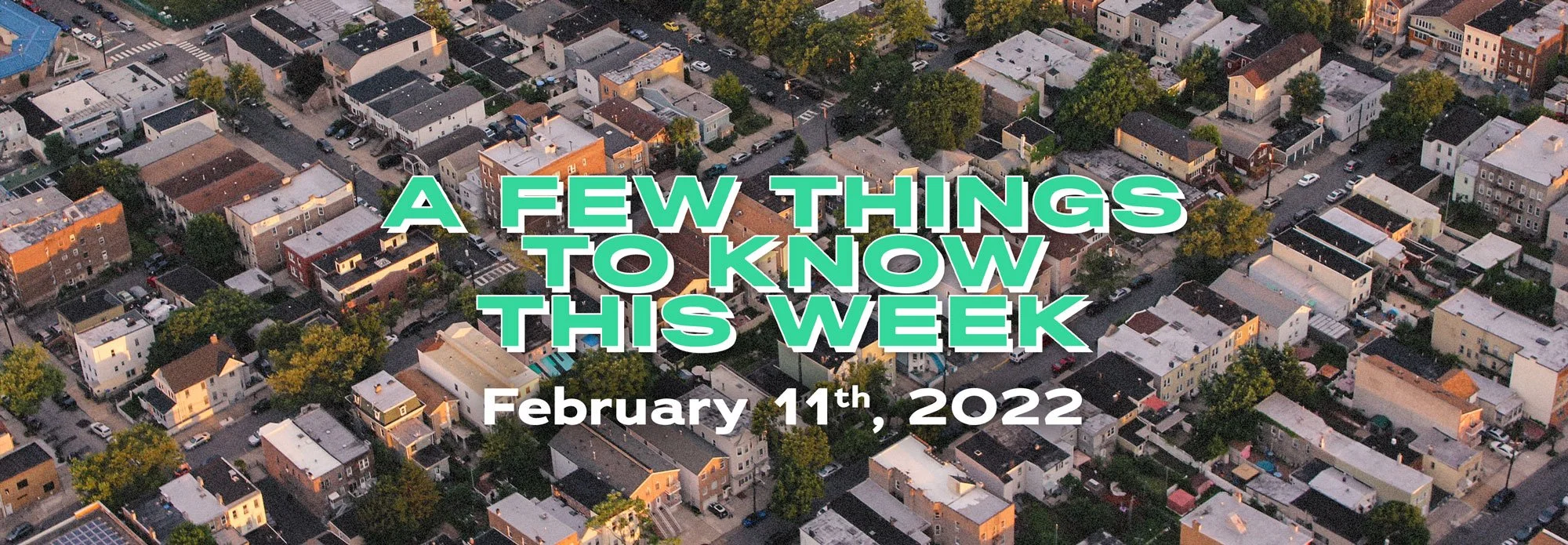 A few things to know this week: March 25th, 2022