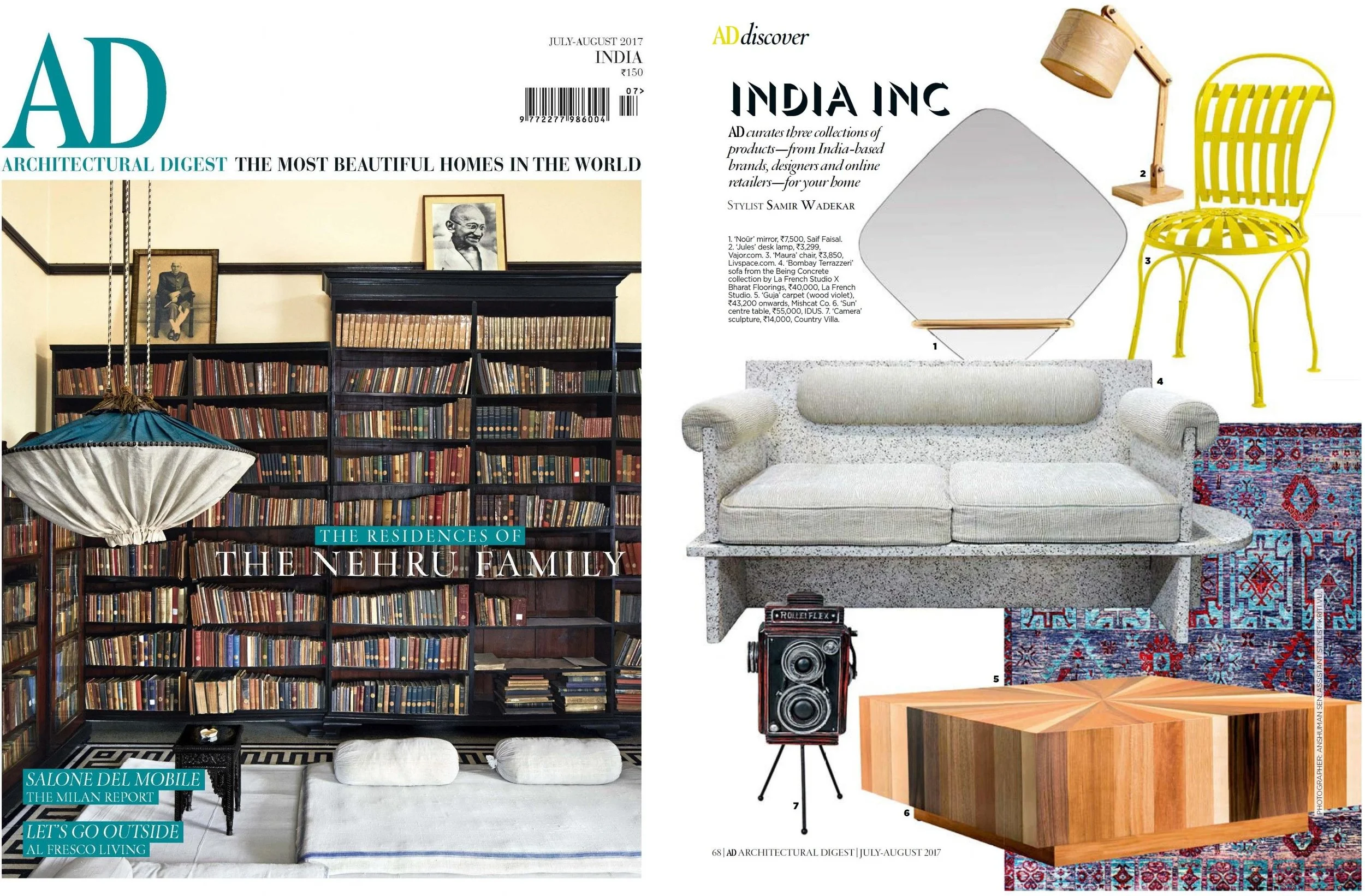 ARCHITECTURAL DIGEST JULY AUGUST 2017