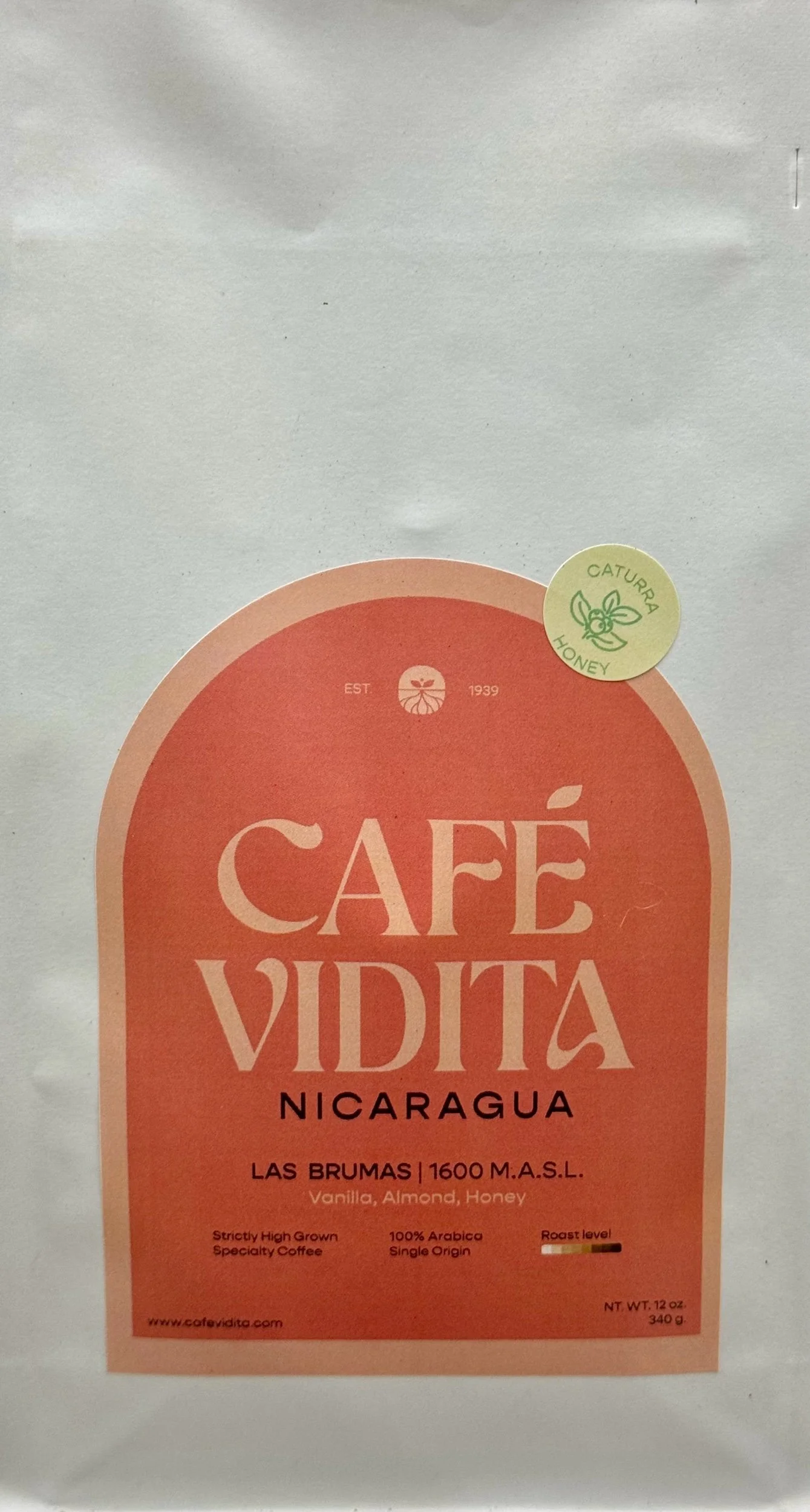 LAS BRUMAS Caturra Honey - Roasted Coffee