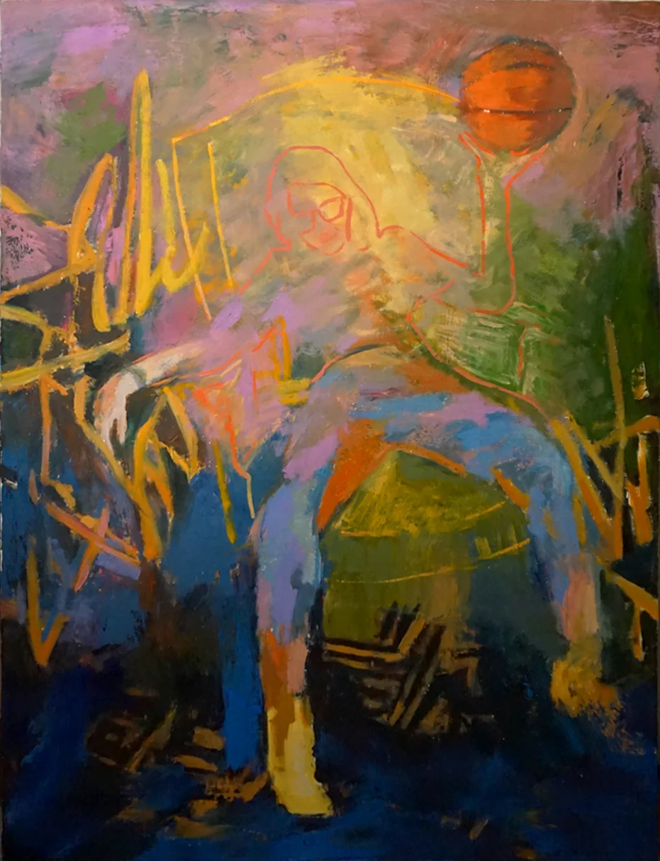 “ 🏀 AMERICAN SPORTS! 🏀 ” | 36x48” | Oil on Canvas