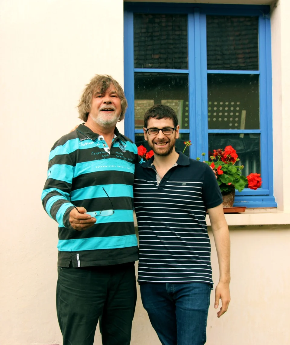 didier vérité and myself (amiens, france 2014)