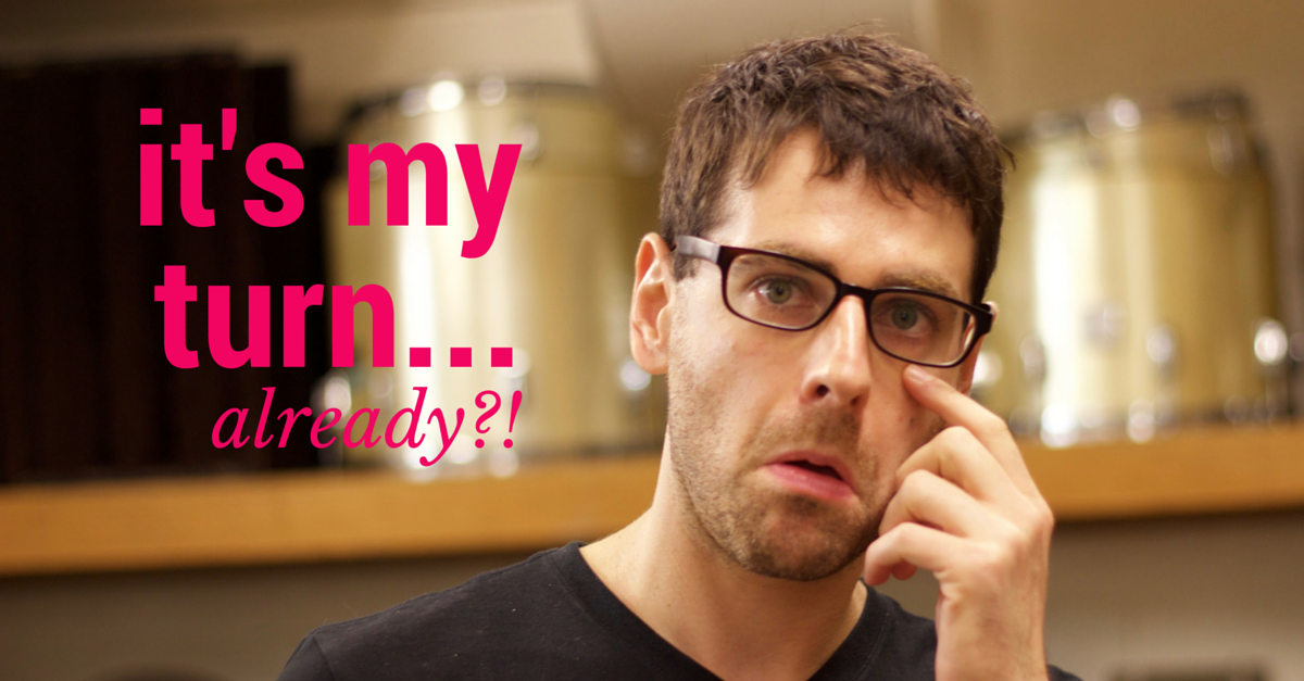how do you prepare yourself for the actual audition moment?