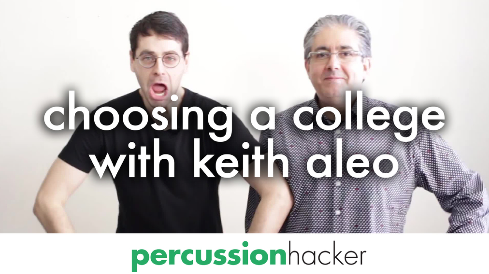 choosing a college (with keith aleo)