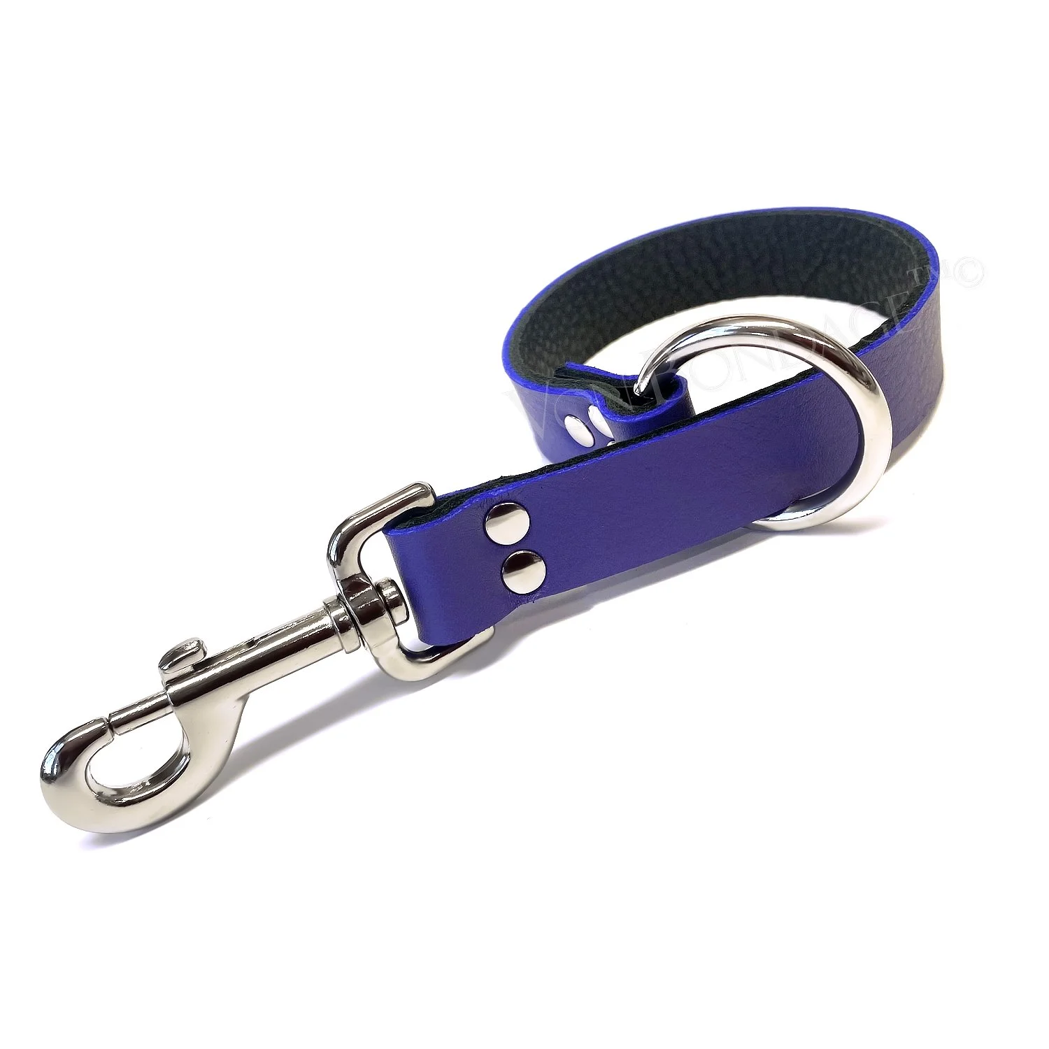 Purple Leather Bondage Strap for Bedpost Bed Restraint