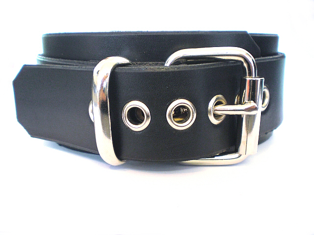 standard buckle - black latigo