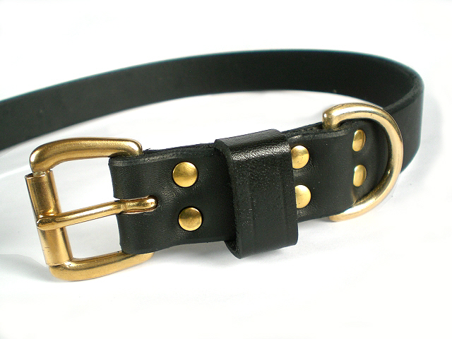 black bridle - leather keeper