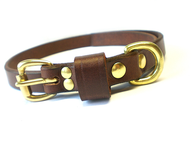brown bridle - leather keeper