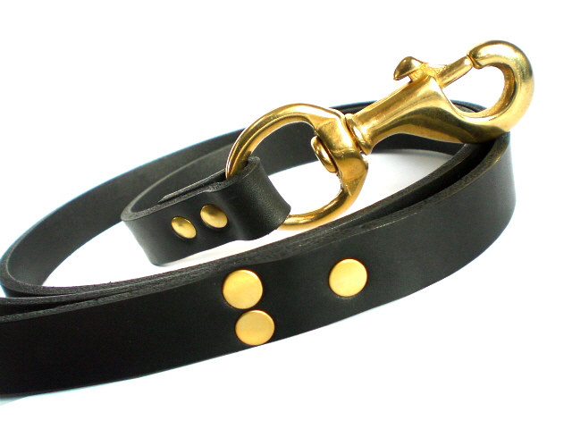 black bridle w/solid brass hardware