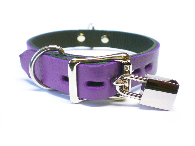 electric purple - lockable buckle w/padlock