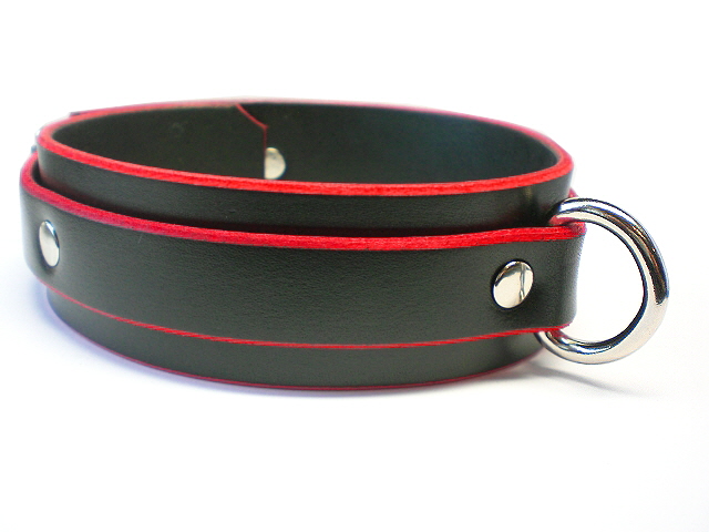 black w/red edges