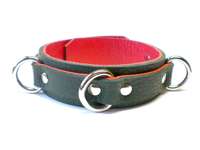 black w/red inlay