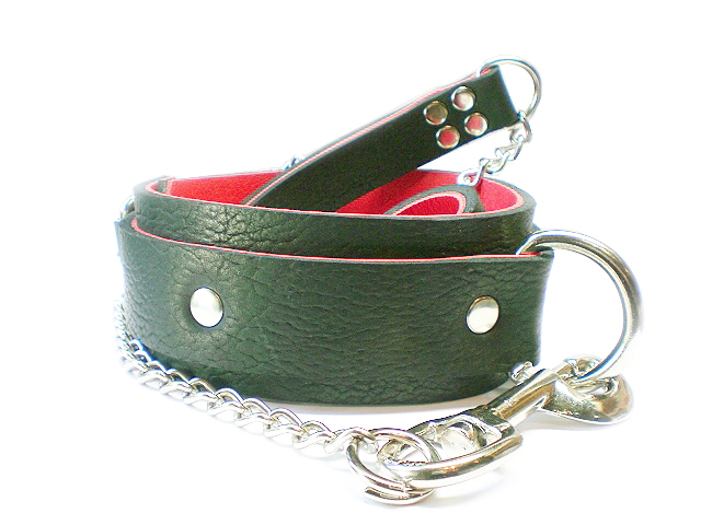 black bison w/red bullhide