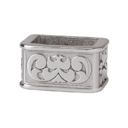 Horseshoe Brand engraved keeper