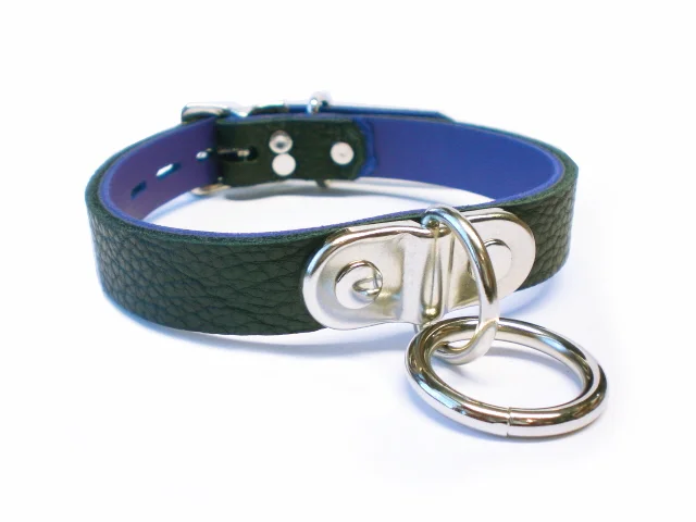 black w/blue inlay