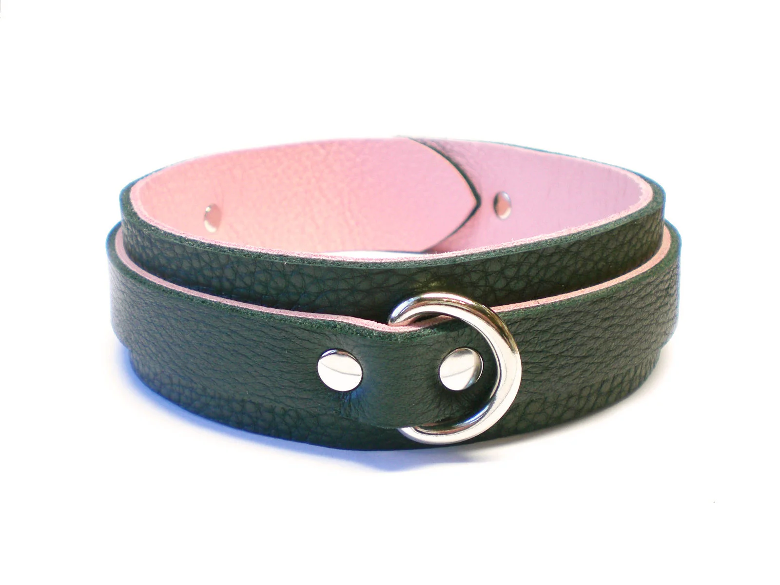 black w/pink inlay