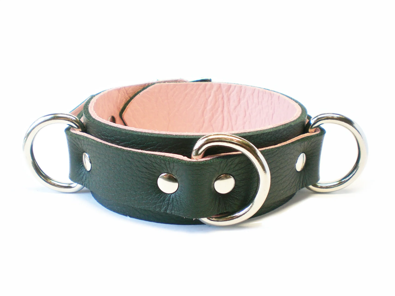 black w/pink inlay