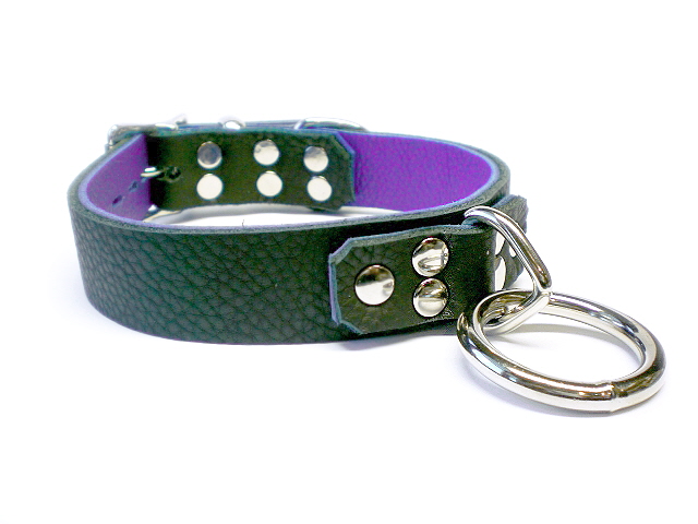 soft black w/purple inlay